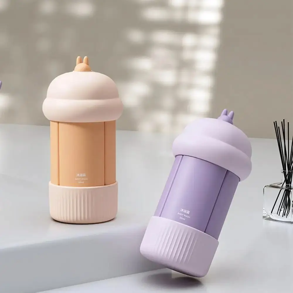 

4 in 1 Silicone Travel Bottle Set Empty Leakproof Liquid Dispenser Bottle Portable Lightweight Lotion Bottles Lotion