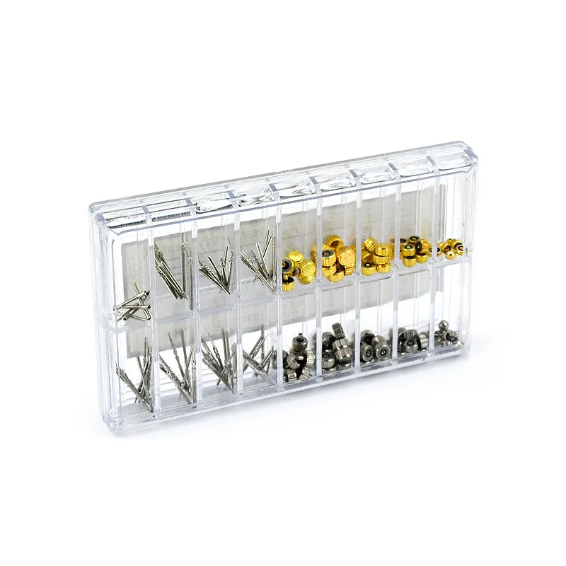 Watch Crowns Watch Stem Extender + Crowns Accessory Repairing Replacement Tool Kit with Box Watch Extension  NH34 NH35 NH36