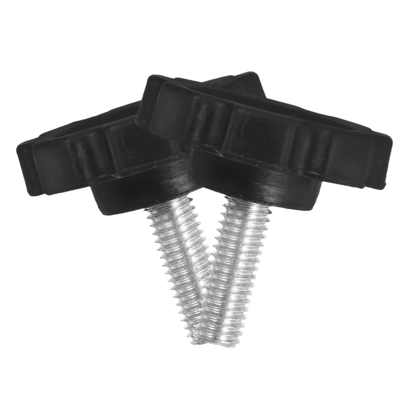 

2 Pcs Foot Screws Heavy Umbrella Base Parasol Inserts Patio Knob Threaded Plastic