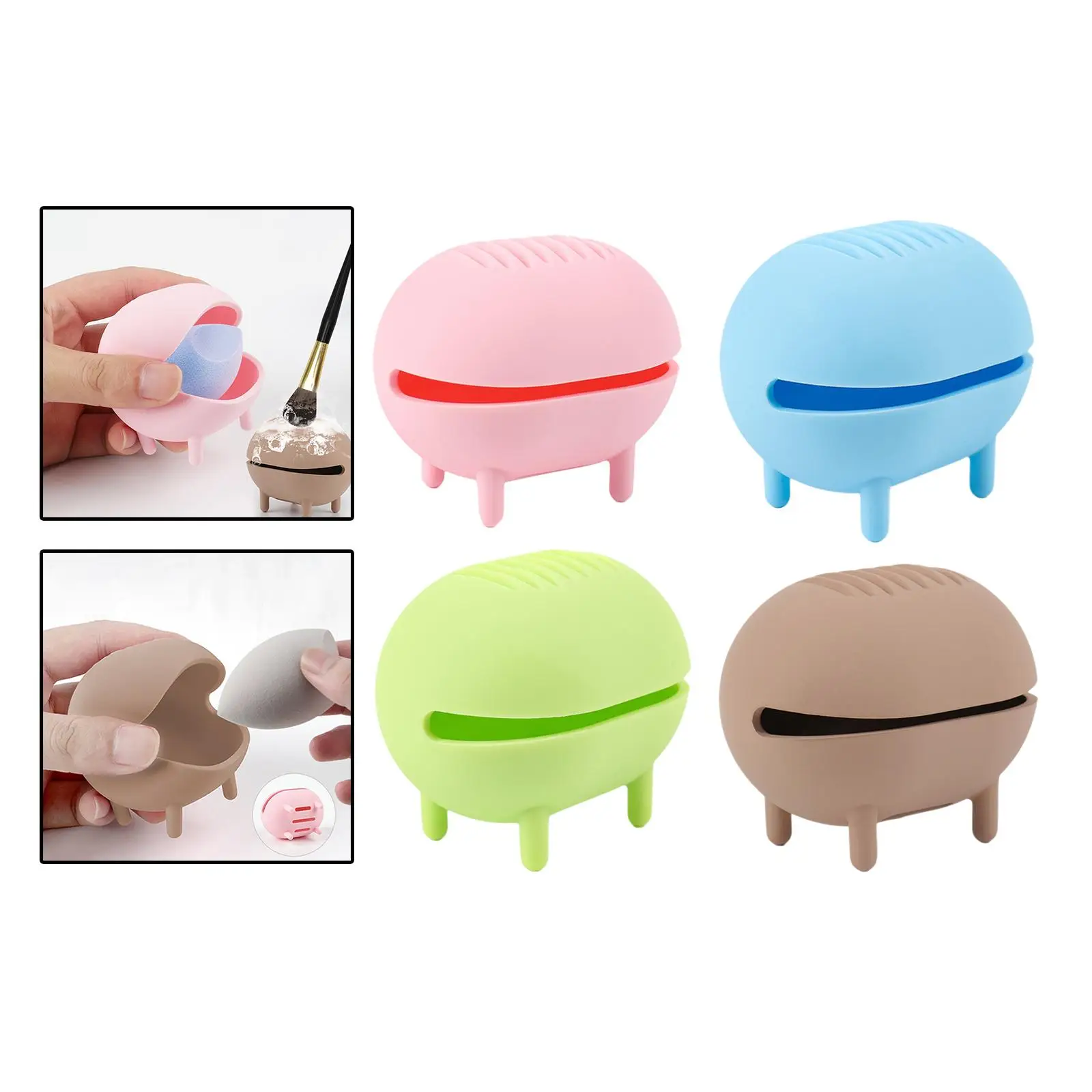 Makeup Sponge Holder Dryer Rack for Women Girls Drying Holder Organizer