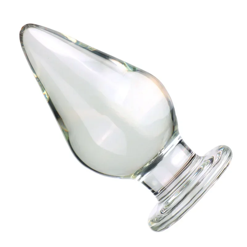 Glass Buttplug Stimolation Ass Insertion Rod Anus Dilation Sexy Adult Butthole Ejaculation Double Penetration Anal Plug Extender