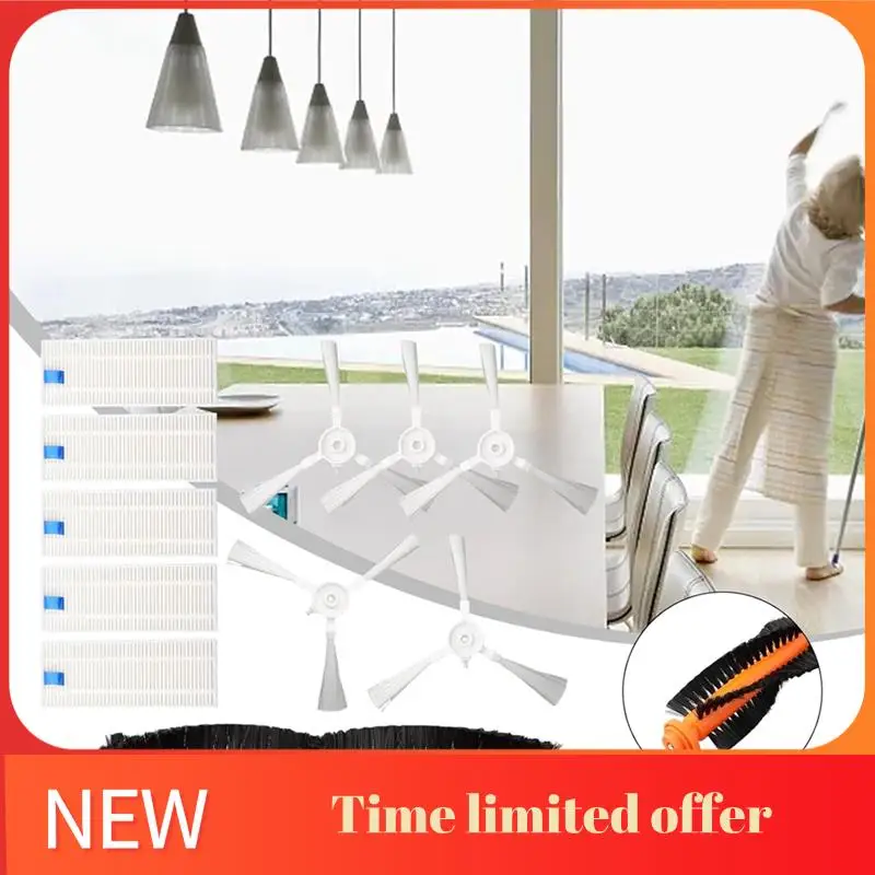 

A006-Side Brush Filter Kit For Rowenta X-Plorer Series 20 40 45 50 RR6875 RR7275 RR8227 Vacuum Parts