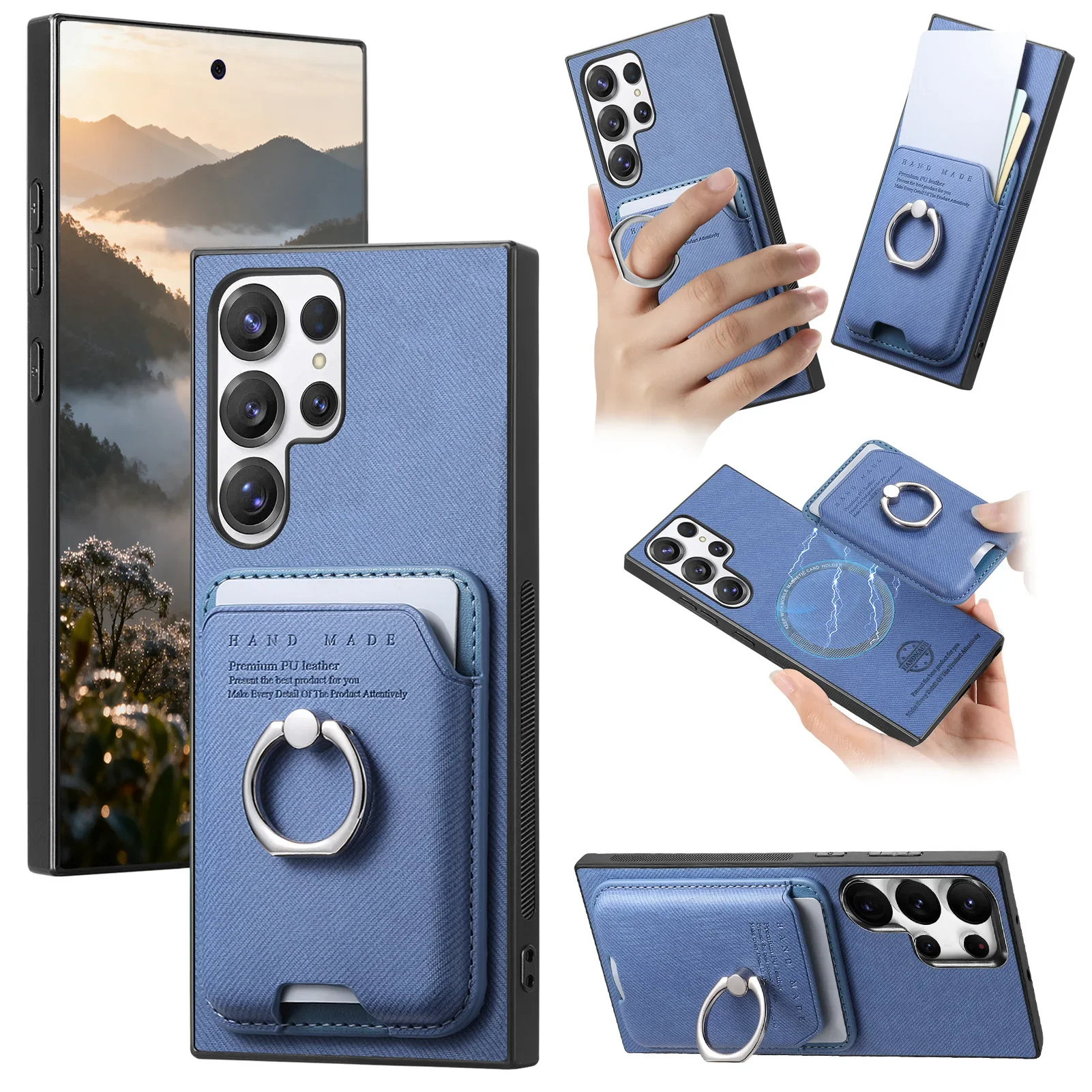 Für Samsung S26 Ultra S25 Rand S24 S23 S22 Plus S21 FE Telefon Fall Abnehmbare Leder Galaxy A17 A07 A06 A56 A36 A26 A16 A06 4G – Detail 11