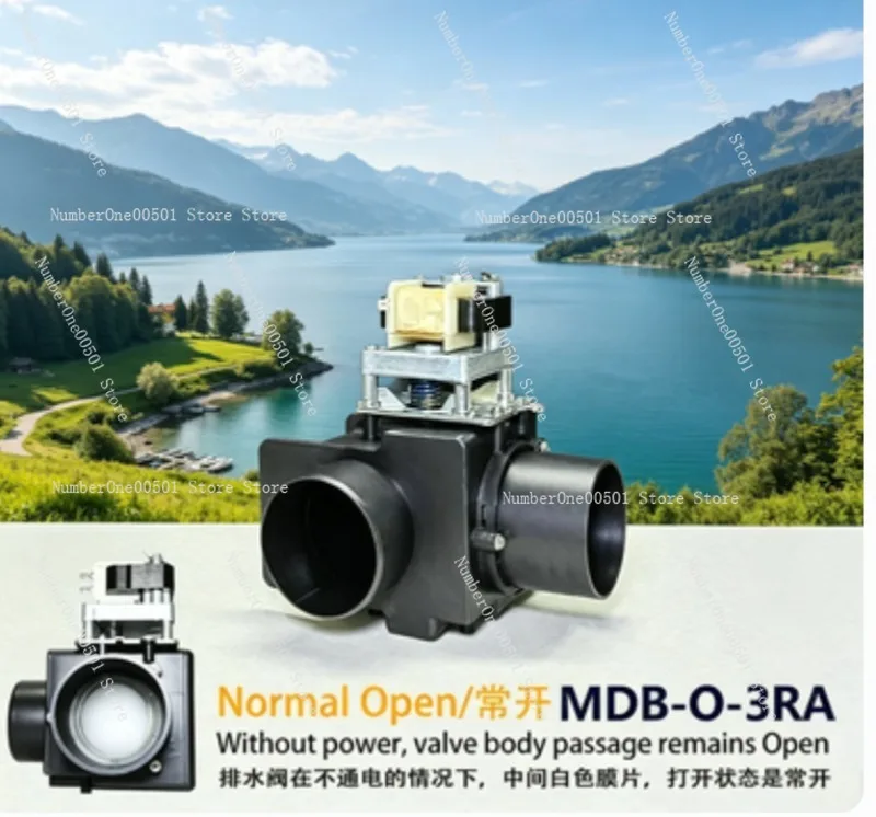 

Original MDB-O-3 Drain Solenoid Valve WH-QD Water Valve V3ED-180 Industrial Washing Machine Spare Part