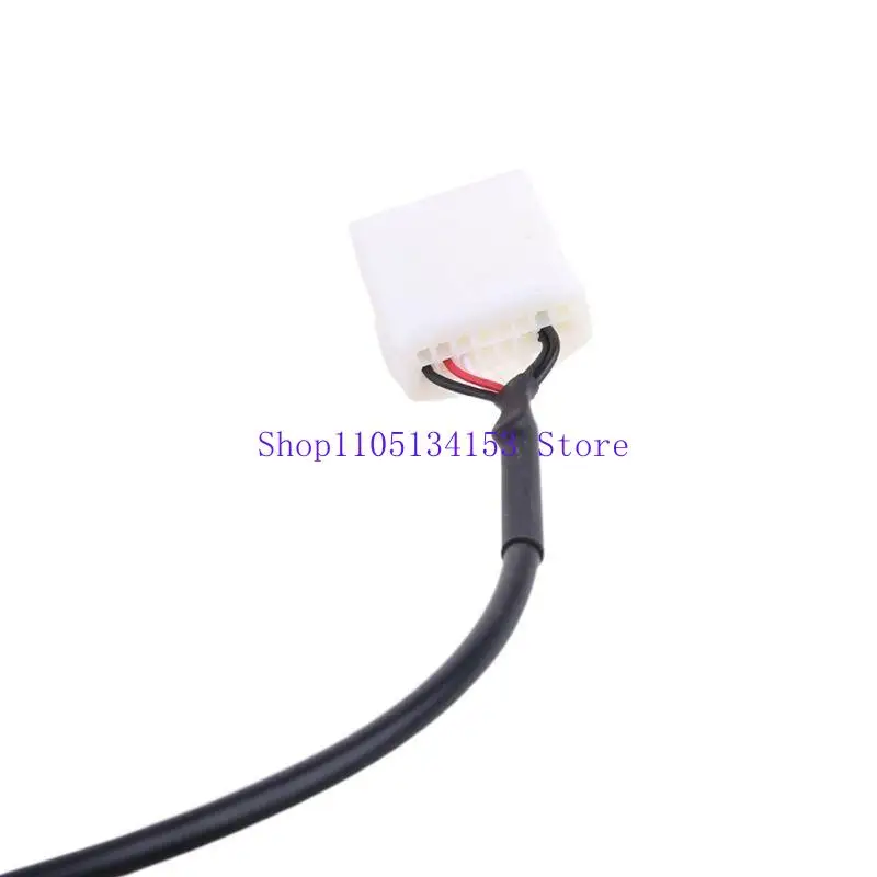 hg89 3.5mm Jack Stereo Player Audio Splitter Cable Jack Input Output AUX Cord Compatible for Mazda 2 3 5 6 AUX Earphone Input
