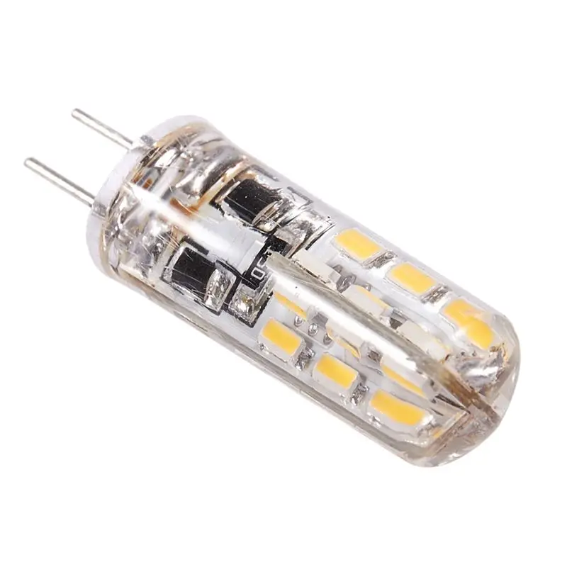ABWZ-20X G4 LED Spot Light Bulb Lamp 1.5W 24 SMD 3014 Warm White 12V DC