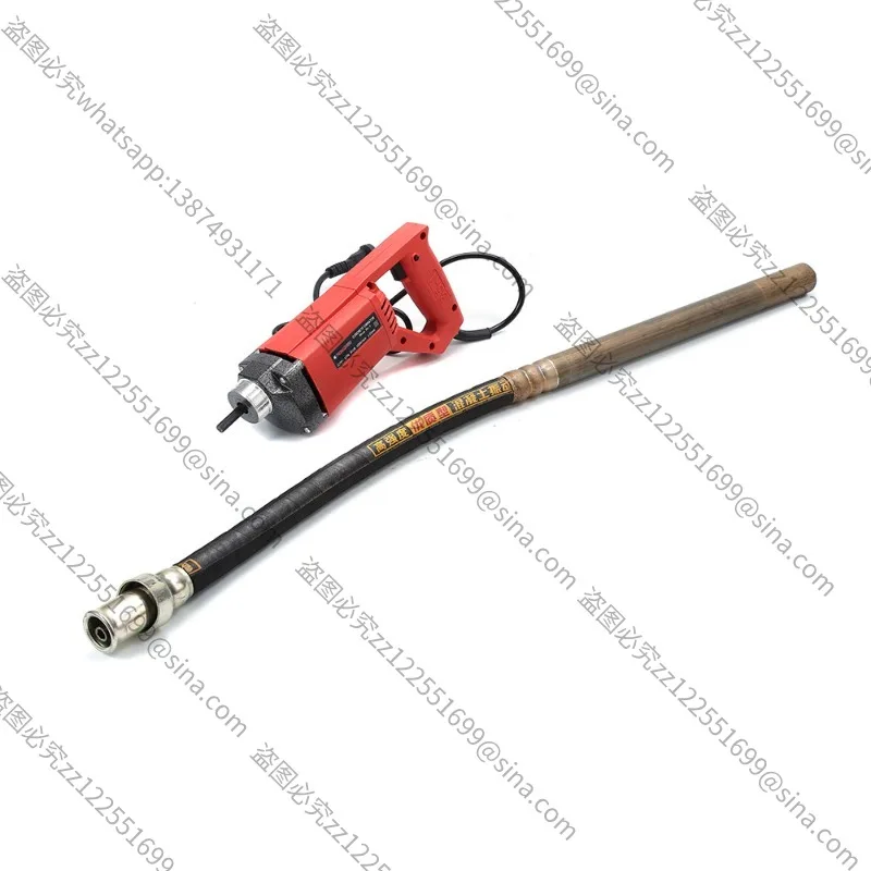 Suitable for 220V Portable Holding All-copper Motor Vibrator Construction Site Mixed Mud Concrete Vibrator