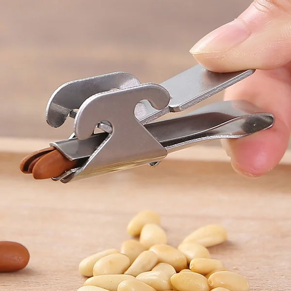 Melon Seed Peeler Stainless Steel Automatic Shelling Machine Pine Nut Melon Seed Artifact Opener Nutcracker Home Accessories