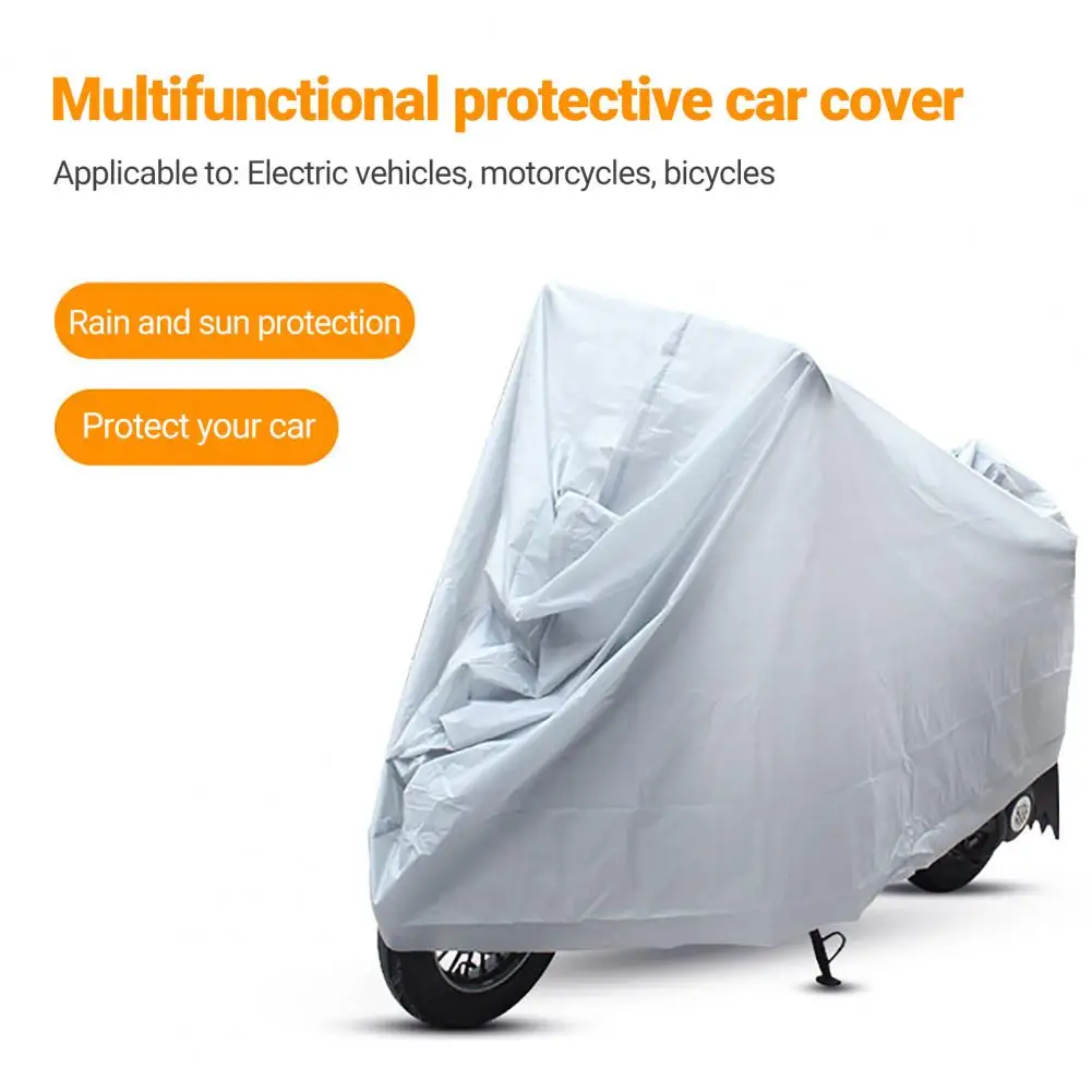 Flexible Motorcycle Cover Wide Application Easy Carry Universal Motorcycle Storage Cover Motorcycle Accessories