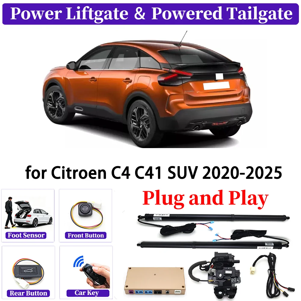 

for Citroen C4 C41 SUV 2020-2025 OEM Upgrade Car Automatic Power Liftgate Kit Smart Auto Electric Tailgate System Plug and play