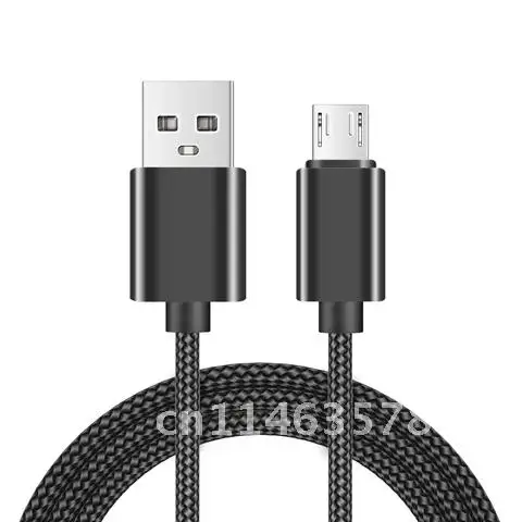 

27CM 1M 2M 3M Nylon Braided Micro USB Charger Charging Lead Data Long Phone Cable Charging Data Sync For Redmi Xiaomi Samsung