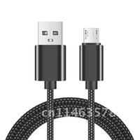 27CM 1M 2M 3M Nylon Braided Micro USB Charger Charging Lead Data Long Phone Cable  Charging Data Sync For Redmi Xiaomi Samsung