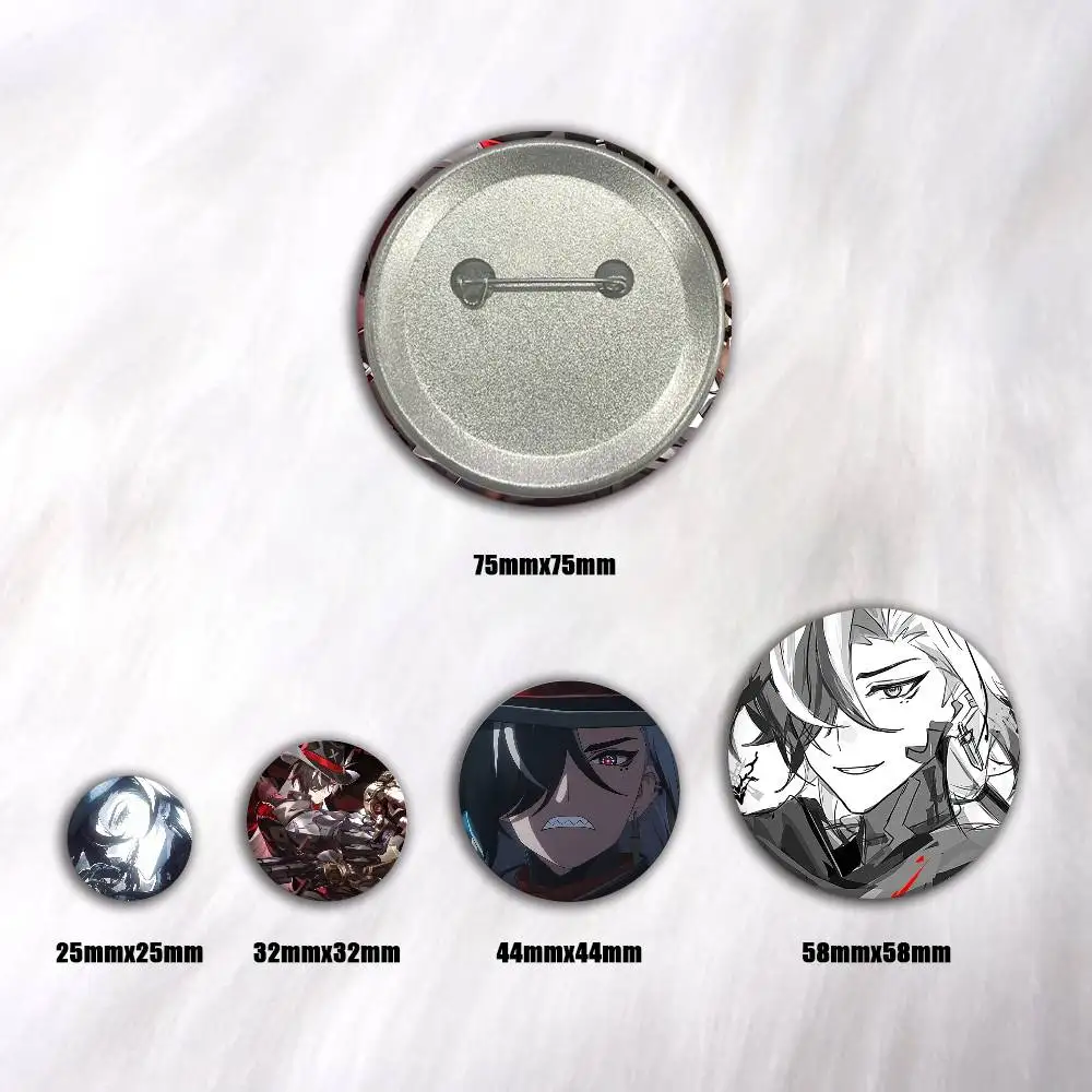 A-Boothill Honkai Star Rail Anime Round Badges, Brooches, Clothing Accessories, Birthday Gifts, Anime Conventions