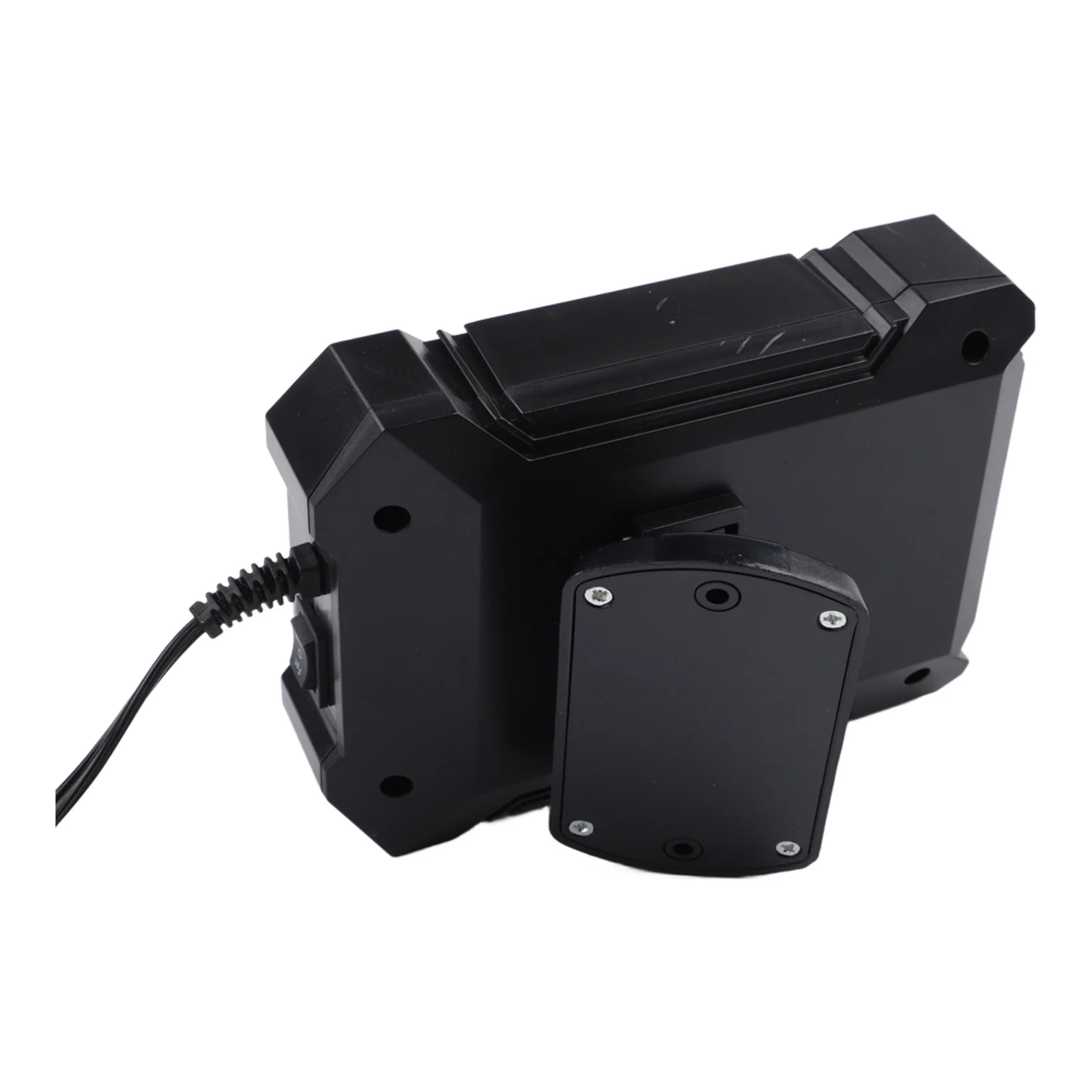 1Pc 12V 150W Portable Car Fan Defroster Windshield Demister 360 Rotation Black ABS Vehicle Heating Cooling Accessories