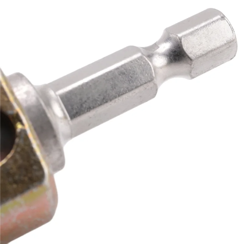 AEE6-Trapano per svasatore per la lavorazione del legno con punta per svasatore a profondità regolabile per punta per svasatore 3/8 X 3/32 X 1/4