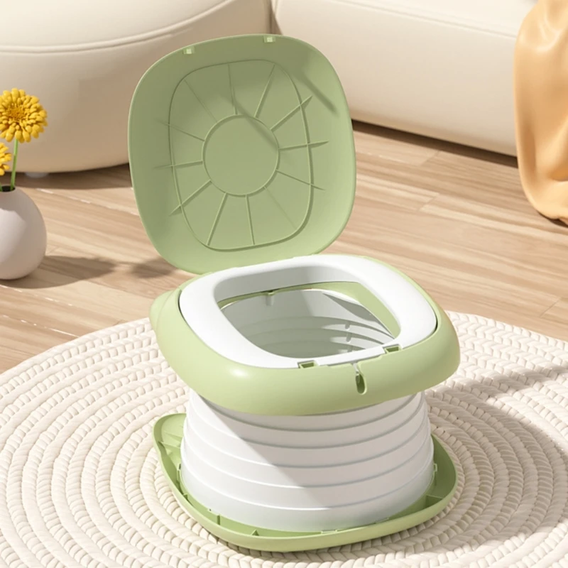 Przenośne dzieci składanie toalety kreskówka dla dzieci toaleta lekka i kompaktowa nocna nocna łatwa do noszenia dziecięca g2td