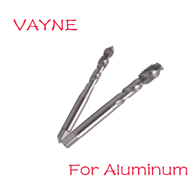 VAYNE HSSE metryczne spiralne karbowane z kranu M2 M2.5 M2.6 M3 M3.5 M4 M4.5 M5 M6 M7 M8 M10 M12 śruba maszynowa gwintowniki do aluminium