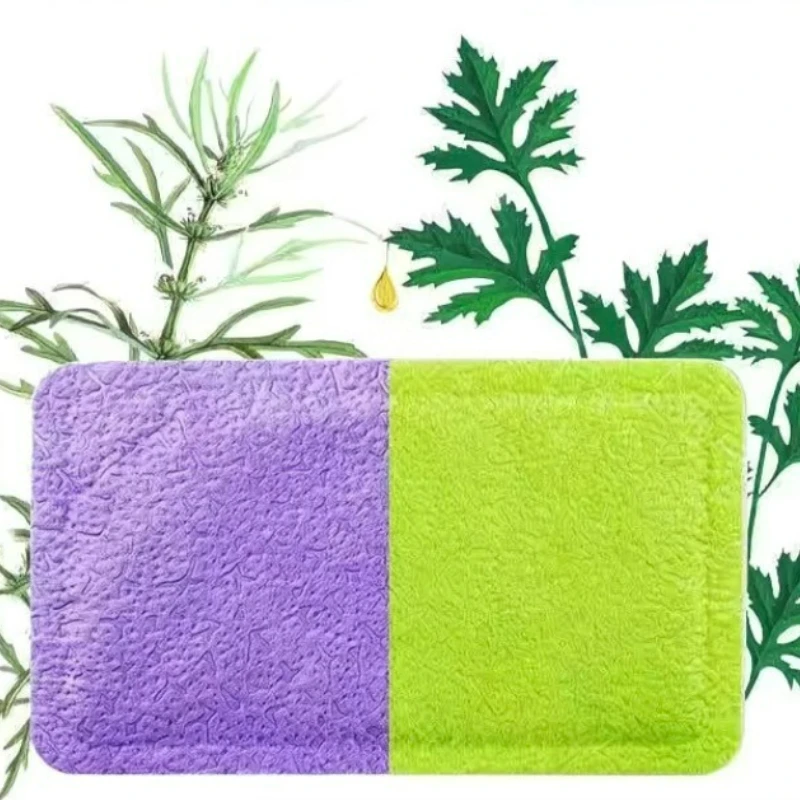 Patch corporel chaud à base de plantes, chauffage longue durée, chauffage rapide, compresse chaude en bois d'absinthe, autocollants chauds pour la taille et l'abdomen