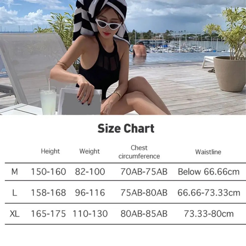 بذلة سريعة الجفاف للنساء ملابس سباحة بقصة ضيقة بلون واحد بدلة استحمام للفتيات ملابس بحر مرنة ملابس سباحة صيفية #6