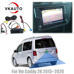 VKAUTO Car Camera For Vw Caddy 2K 2016~2020 Parking backup Camera Work With MIB2 Unit