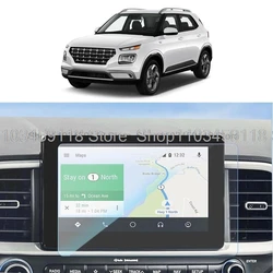 Tempered glass screen protector  For Hyundai Venue 2022 2023 8inch Car radio GPS Navigation Interior anti-scratch accessories