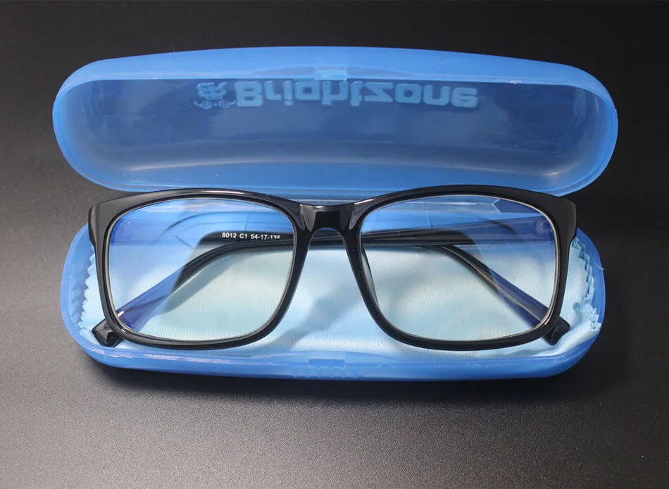 Brightzone Anti-Blue Rays Anti-Eyestrain Clear Digital Performance Eyewear Gaming Glasses Work Faster See Sharper Live Better