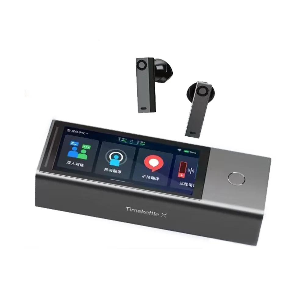TimeSpace AI Intelligent Translator X1 Translation Headset Offline Simultaneous Real Time Translation Business Meeting