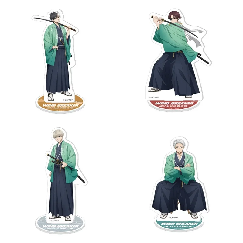 WIND BREAKER Anime Figures Sakura Haruka Suo Hayato Acrylic Stands Umemiya Hajime Model Decorative Keychain Fans Collection Gift