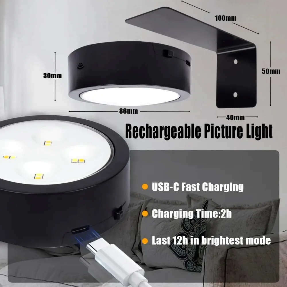 1-8 قطع RGB إطار صورة LED مغناطيسي عرض فني مع جهاز تحكم عن بعد، إضاءة ديكور الحائط للمنزل والمكتب