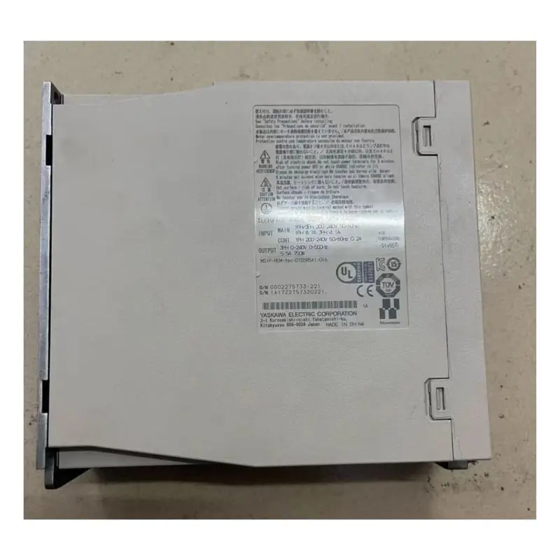 Second-hand SGD7S-5R5A10A002 SGD7S 5R5A10A002 Servo Drive Tested OK