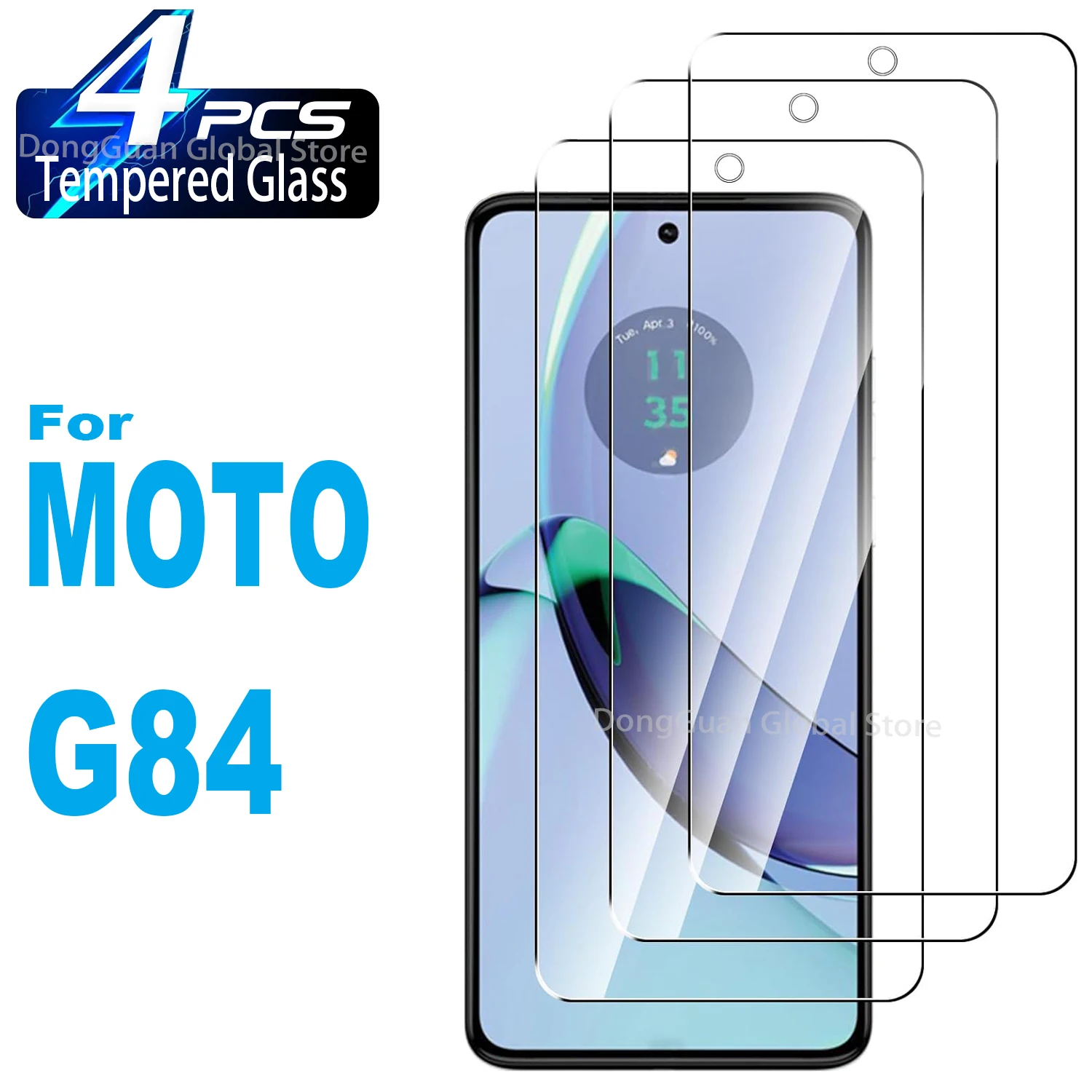 

9H Tempered Glass For Motorola MOTO G84 Screen Protector Glass Film