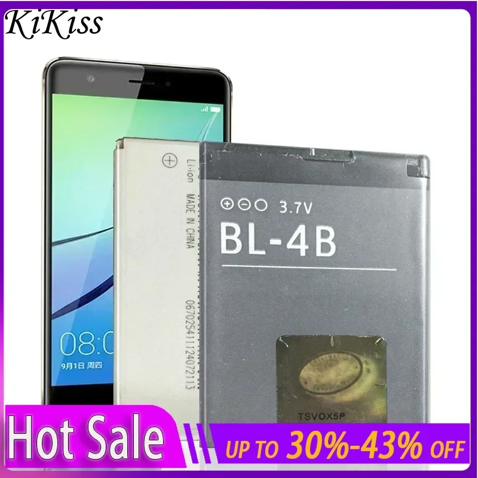 

Battery For Nokia, BL-5B, BL-5C, BL-5CA, BL-5CT, BL-5F, BL-5J, BLB-2, BLC-2, BLD-3, BN-06, BP 3L, 4L, 5M, 5Z, 5300, N71, C5, E65