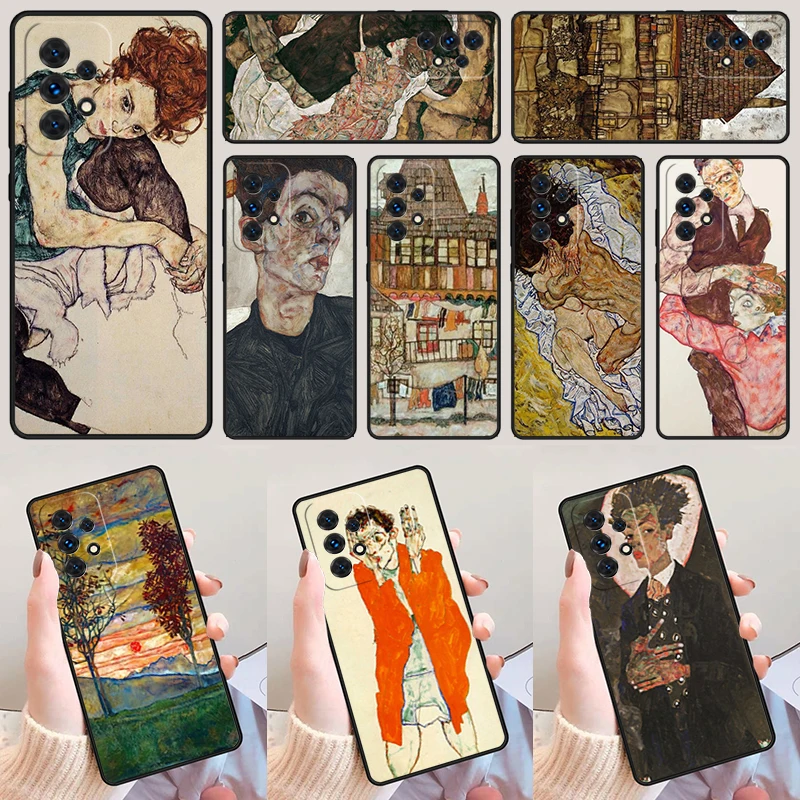 

Egon Schiele Art For Samsung Galaxy A52 A72 A73 A20e A21S A50 A70 A11 A12 A42 A31 A40 A51 A71 A32 A80 A91 Phone Case