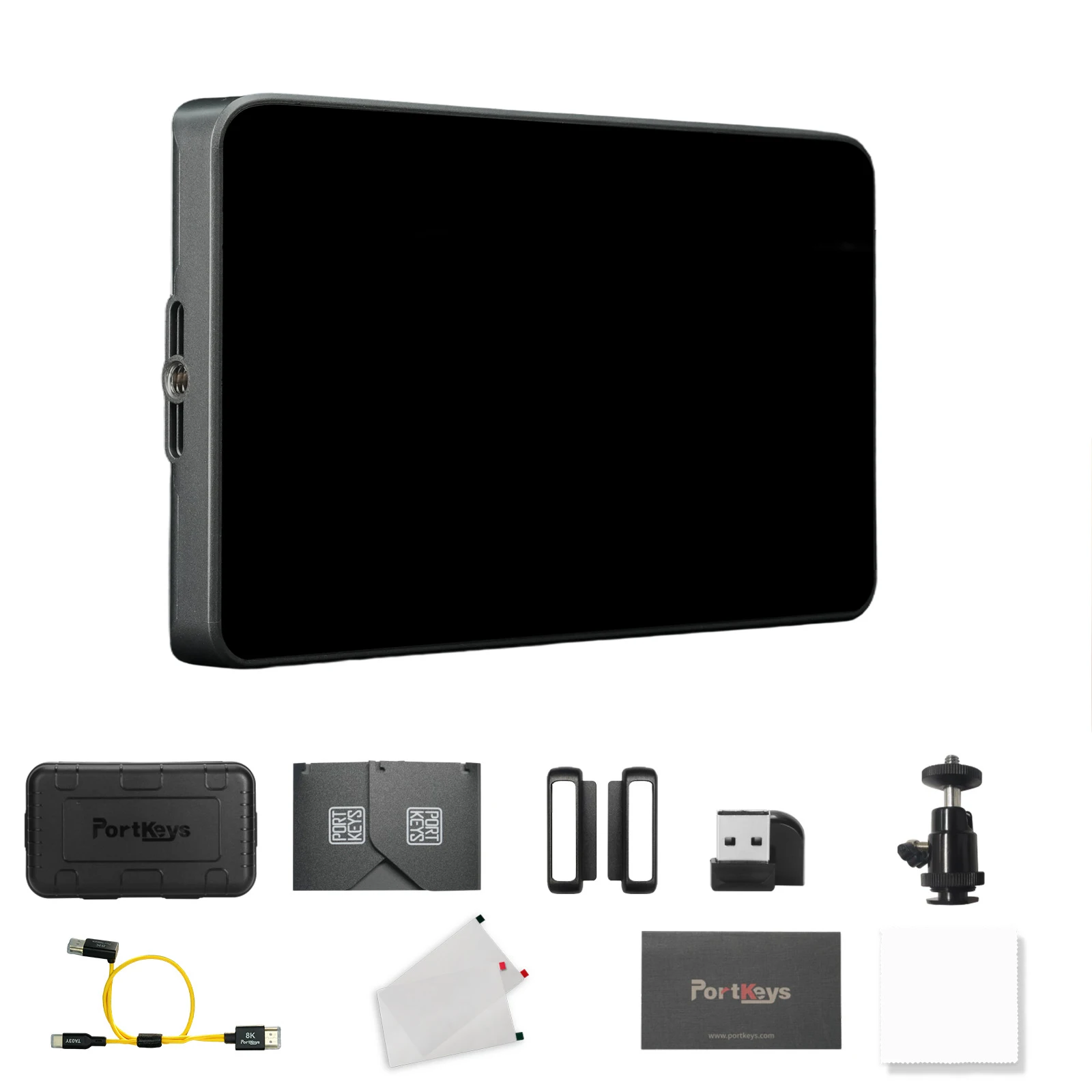 Portkeys LH7C 7インチカメラモニター HDMI対応 1000nit HD IPSタッチ 