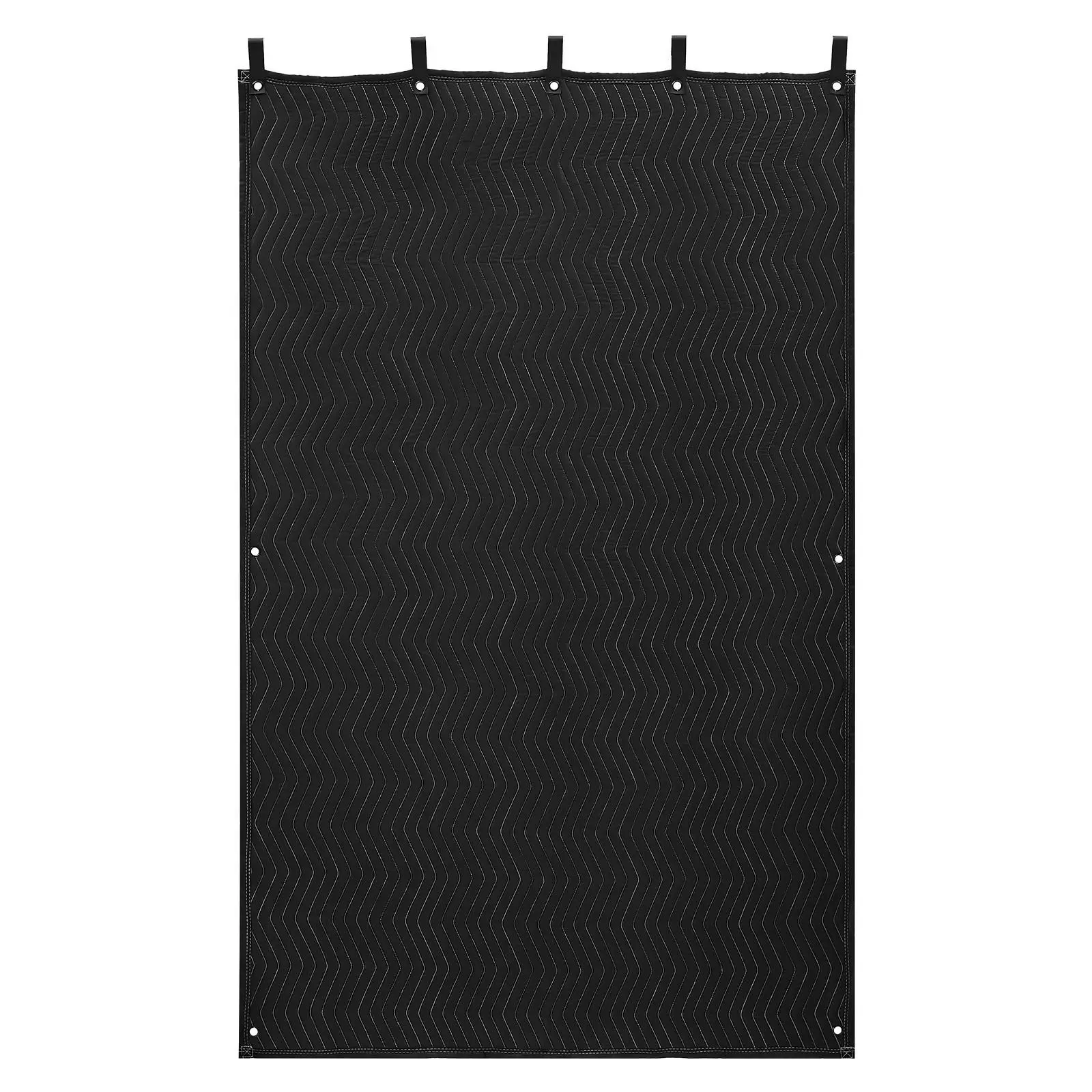 

80x48in Soundproof Blankets with Grommets 3-Layer Acoustic Curtains for Noise Reduction & Light Blocking Door Window Insulation