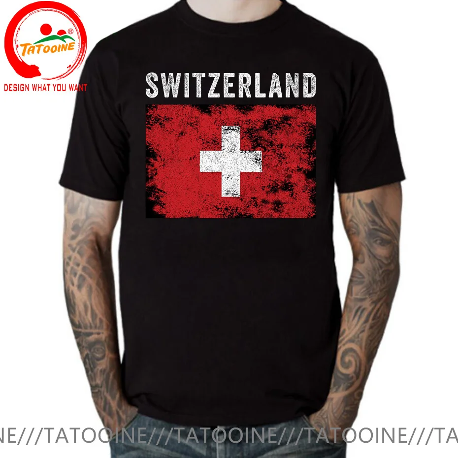 Vintage Sussi Suisse Switzerland Flag T Shirts Distressed Swiss Flag T Shirt Army Swiss Confederation Swiss Armed Forces T-Shirt