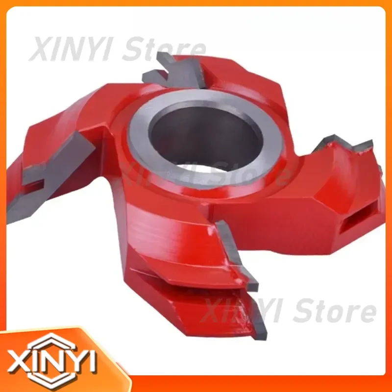 for 45 Degree Mortise and Tenon Cutter Woodworking Tool Alloy End Mill Solid Wood Right Angle Splicing 90 Degree Splicing