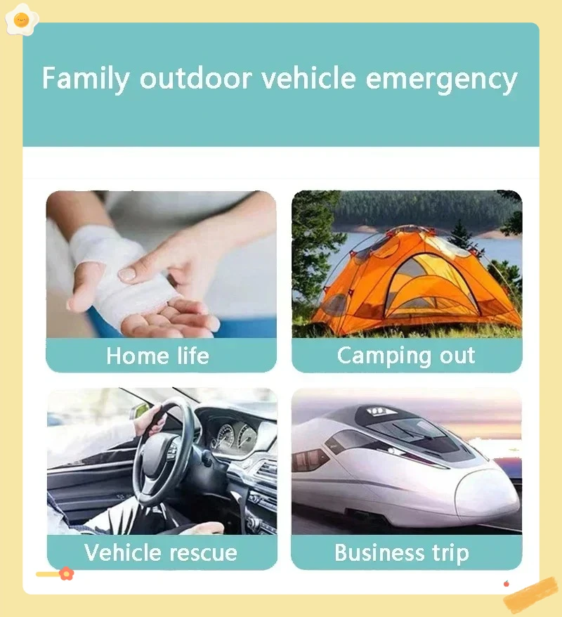 المحمولة الإسعافات الأولية الطبية عدة السفر التخييم في الهواء الطلق الطوارئ الطب حقيبة التخزين السفر البسيطة EDC الحقيبة المنظم حبوب منع الحمل #5