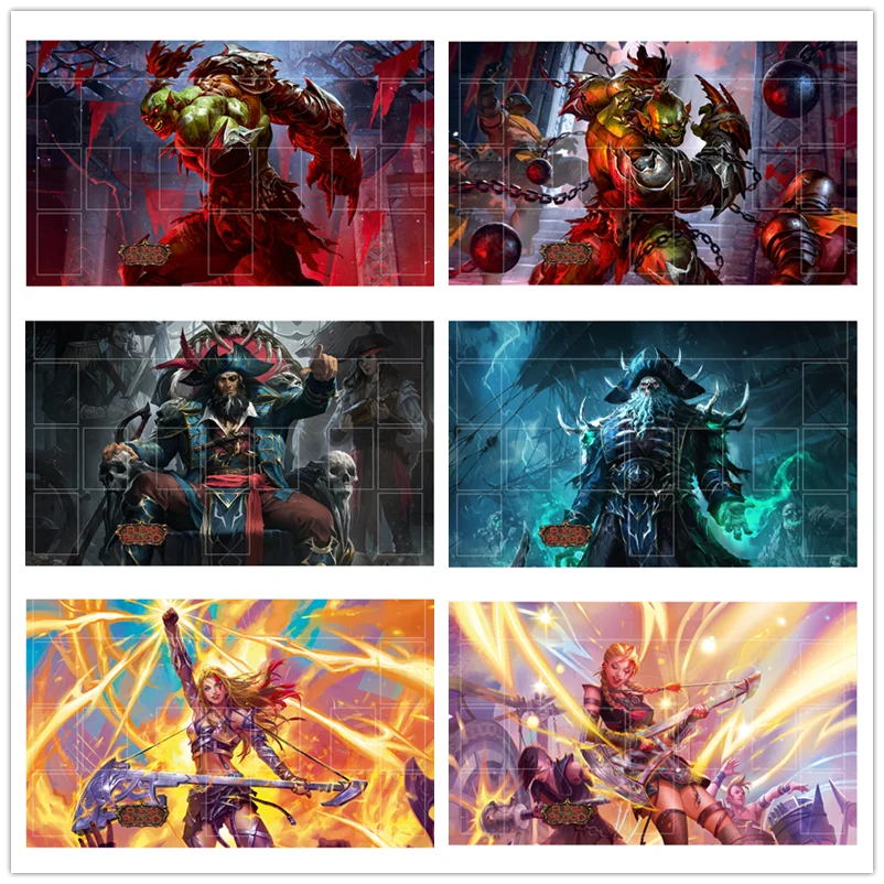 Anime Game Flesh and Blood TCG Accessory 600*350*2mm DIY Card