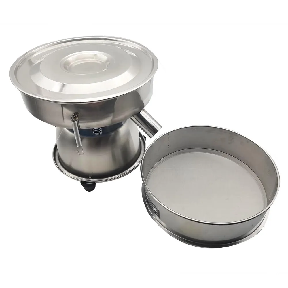 110/220V Vibrating Electrical Machine Sieve Powder Particle Sieve YCHH0301 Stainless Steel Chinese Medicine Sieve Machine 1PC