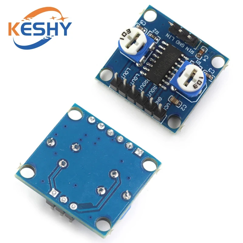 Papan Amplifier Digital PAM8406 dengan Potensiometer Volume 5Wx2 Stereo M70