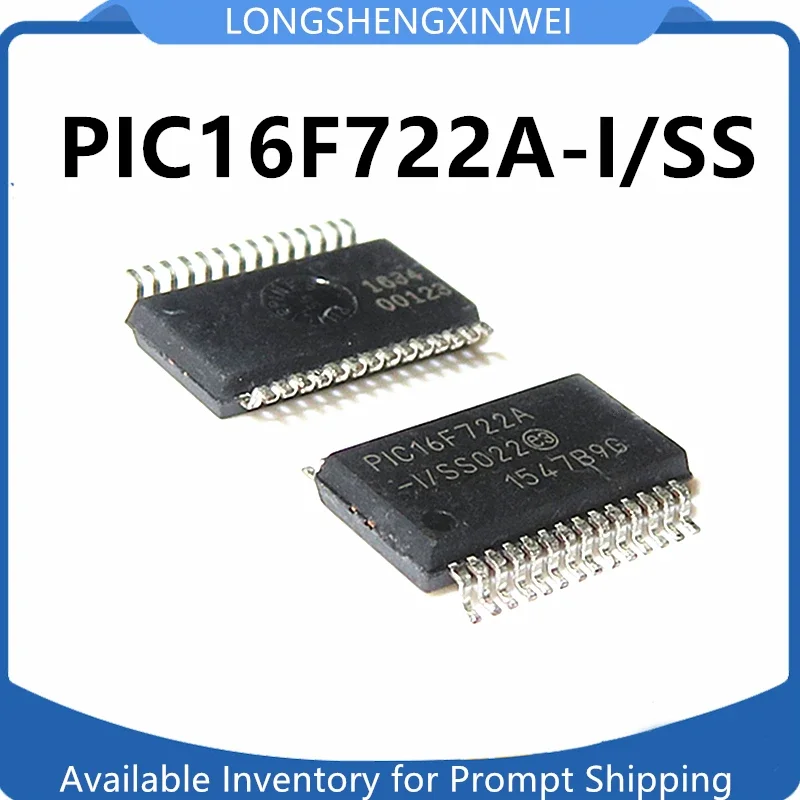 1PCS PIC16F722A-I/SS PIC16F722A SSOP28 Original Chip MCU Microcontroller