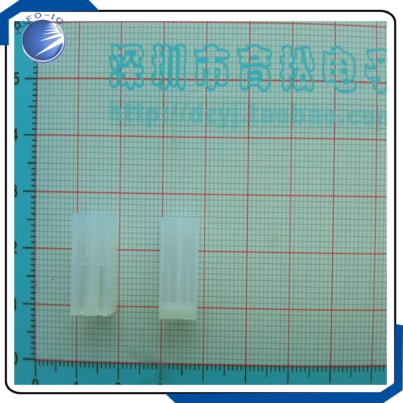 10PCS/Lot  The plastic shell CH3.96-2P plug plug type connector spacing of 3.96
