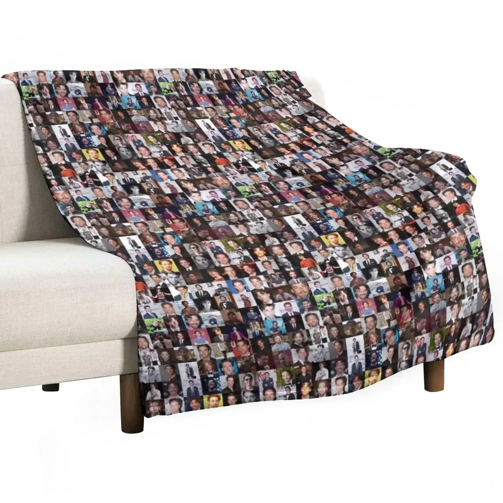 

Christian Borle Collage - Many Items Available Throw Blanket Soft Cozy Blanket for Pet Kids Adults