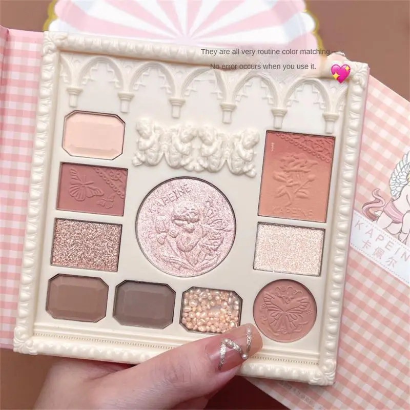 Eyeshadow Palette Angel Series Cute Eye Shadow Eye Glitter Make Up Palette Naked Eyeshadow Palette Shimmer Matte Finishes