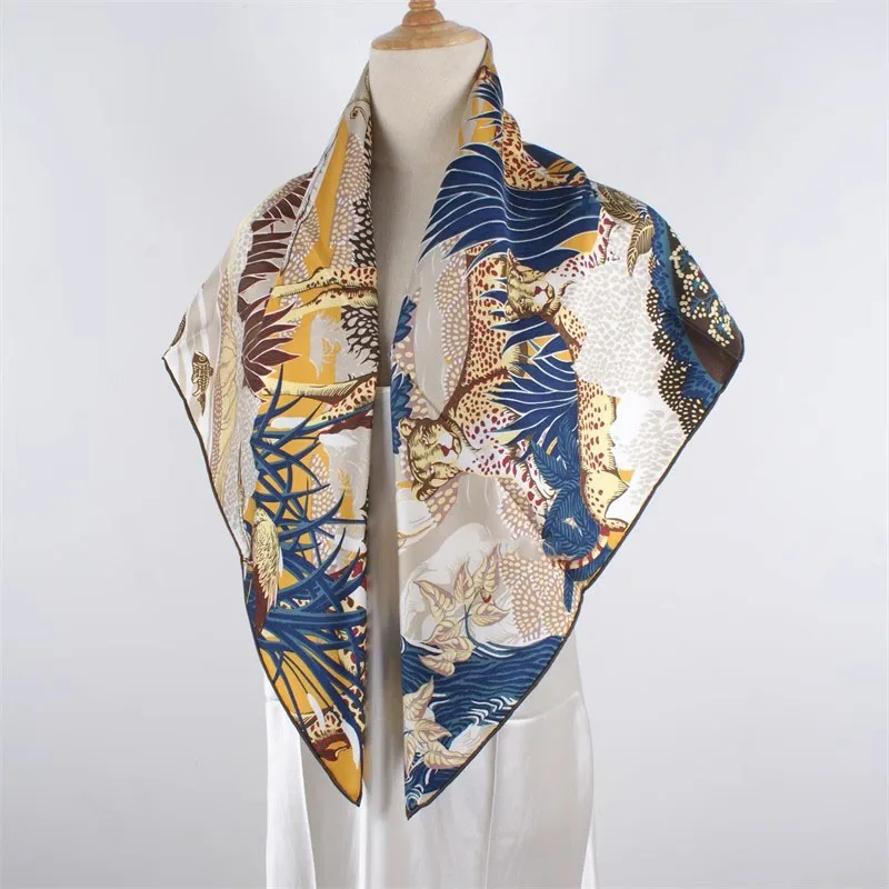 14mm 90 Silk Scarf Neckerchief 100% Mulberry Silk Scarves Wraps