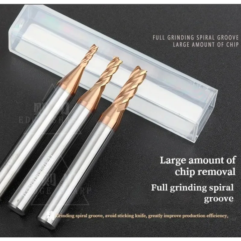 

Фреза из вольфрамового сплава, 6 ручек, толстый хвостовик, 1-4 мм, 4-зубый инструмент с ЧПУ HRC58