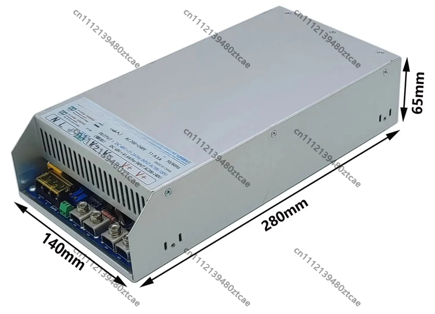 2000W Active PFC Power Supply 24V 36V 48V Output for Industrial Automation Equipment