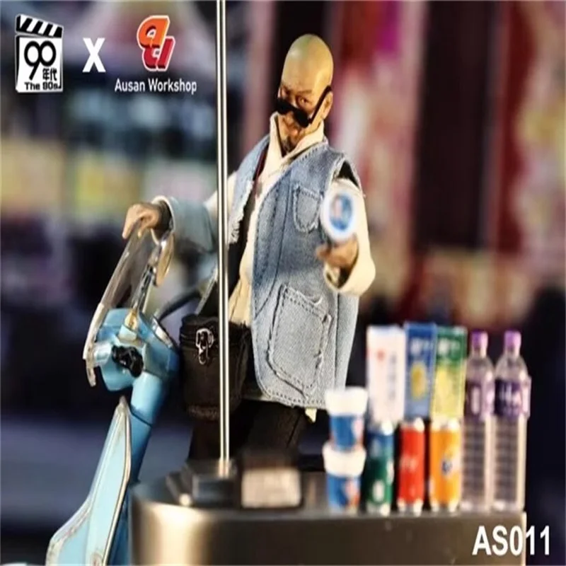 90'S AS011 1/12 Male Soldier Ice Cream Uncle High Quality Full Set 6'' Action Figure Model In Stock