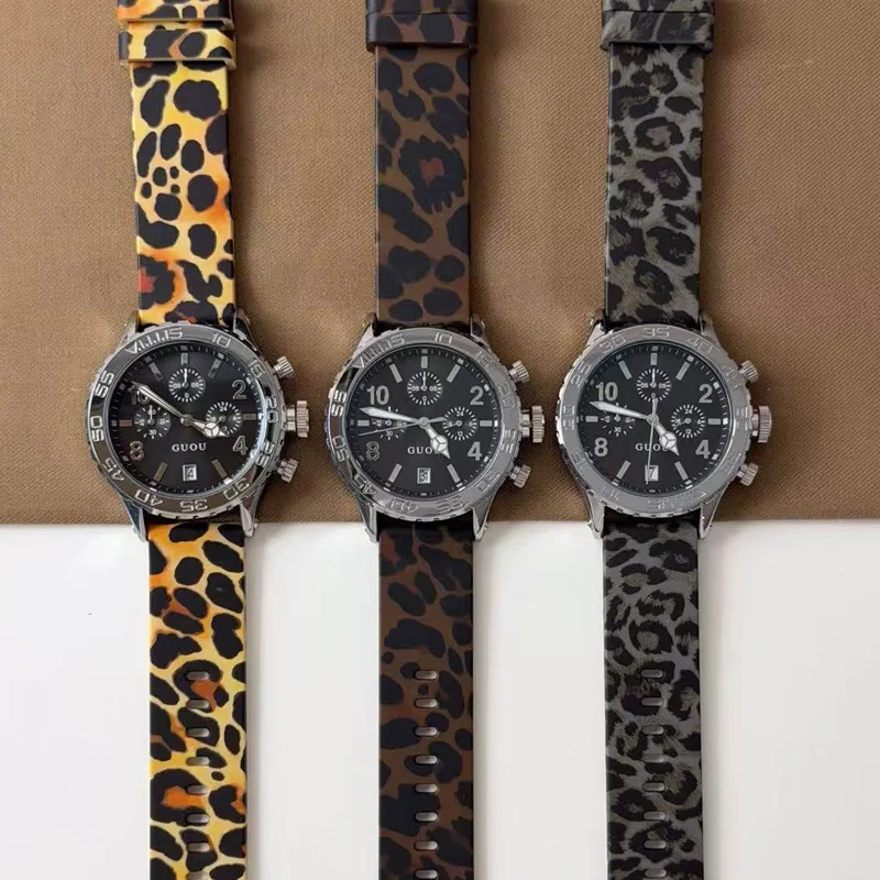 

New luxury silicone strap calendar fashion 2026 women's watch, timepiece accessories, ladies' gift, stylish quartz wristwatch.